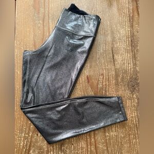 NIKE dry fit metallic leggings